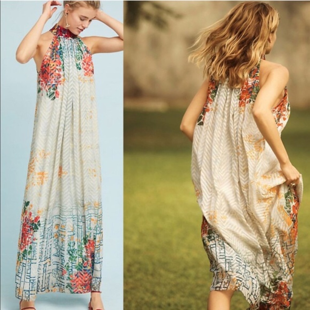 ANTHROPOLOGIE Bhanuni Marilla Maxi Dress - Picture 5 of 8